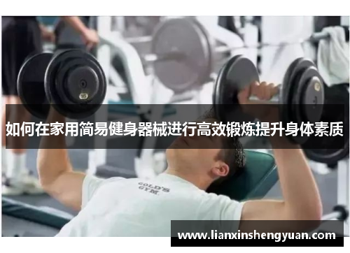 如何在家用简易健身器械进行高效锻炼提升身体素质
